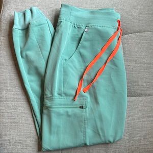 Figs jogger scrub pants (Jade)